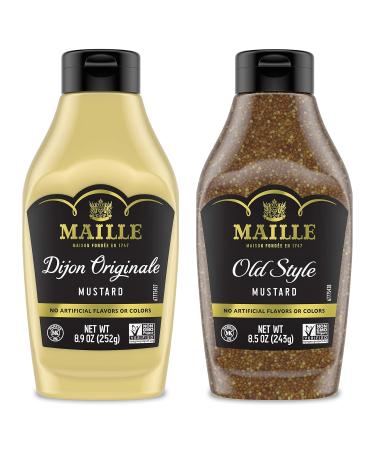 Maille Mustard Squeeze Variety Pack - 4 Pack - Buy Online on GoSupps.com