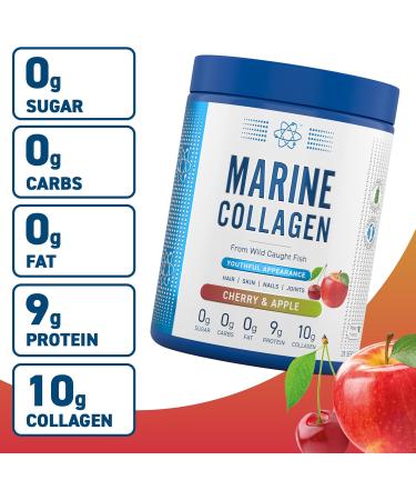 Applied Nutrition Marine Collagen Powder - Strawberry & Lemonade - 25 Servings - Buy Online on GoSupps.com