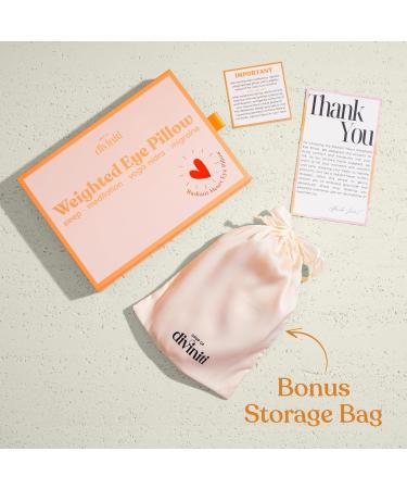 Heart Weighted Eye Mask for Sleeping | Lavender Eye Pillow for Migraines & Relaxation | Perfect for Yoga & Meditation - Buy Online on GoSupps.com