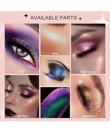 Eyeshadow with Exquisite Glitters Single Color-Shifting Eyeshadow Glitter Multichrome Eyeshadows Makeup Eye shadow powder Cosmetics Eyeshadow 09# - Buy Online on GoSupps.com