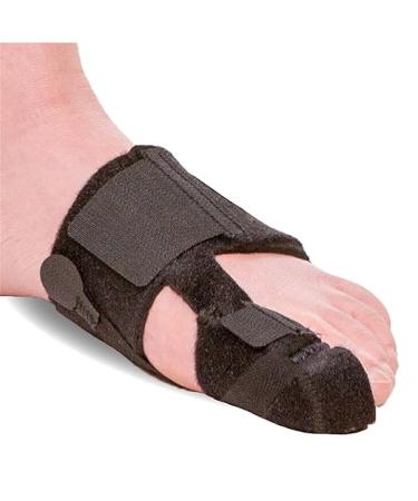 BraceAbility Turf Toe Brace - Soft Big Toe Taping Splint Straightener Wrap with Support Straps for Sprains and Hallux Rigidus Relief (Left Foot) - Buy Online on GoSupps.com