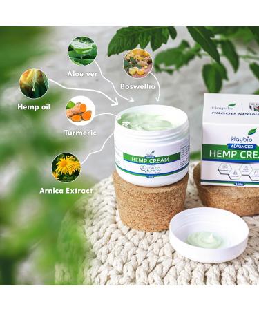 Hemp Cream Extra Strong Joint & Muscle Cream High Strength Hemp Seed Oil -95%+ Highly Purified & Highly Bioavailable - Better Than Tiger Balm & Deep Heat - Contains Turmeric - 150g - Buy Online on GoSupps.com