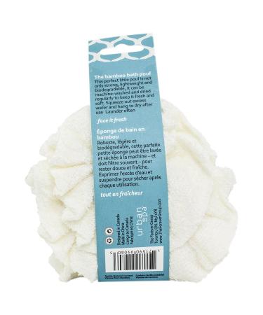 Urban Spa Bamboo Bath Pouf - Natural Exfoliating Shower Sponge - Buy Online on GoSupps.com