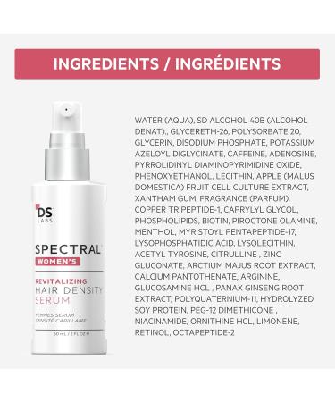 Spectral.CSF Leave In Serum for Thinning Hair in Women | DS Laboratories | Promotes Hair Growth, Thicker & Fuller Hair | 60ml (2 fl oz) - Buy Online on GoSupps.com