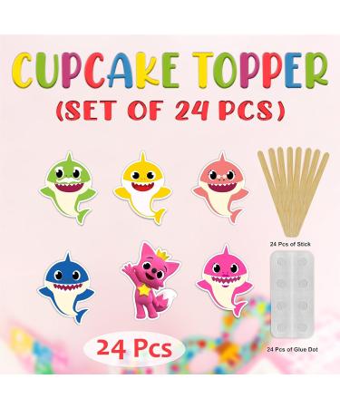 Seyal Baby Shrk Cupcake Topper - Buy Online on GoSupps.com
