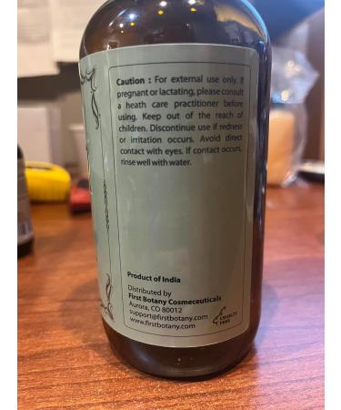 First Botany Castor Oil 16 fl oz - Ultimate Emollient for Hair Growth Skin Moisturizer & Nail Care | Multi-Use Eyebrow & Eyelash Serum - Buy Online on GoSupps.com