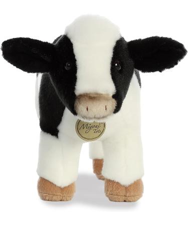 Miyoni Aurora 11 Holstein Calf Plush Toy - Black/White (26334) - Buy Online on GoSupps.com