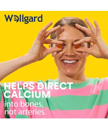 Wellgard Vitamin D3 K2 Gummies Vitamin D3 K2 Gummies Supports Bone Health Immune System and Muscle Health - Buy Online on GoSupps.com