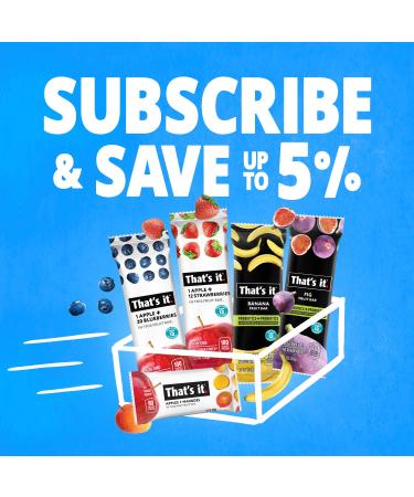 Apple + Variety Natural Fruit Bar | High Fiber Vegan Snack with No Added Sugar | Gluten Free & Paleo | Non GMO | Healthy Energy Food for Kids & Adults (12 Pack) - Buy Online on GoSupps.com