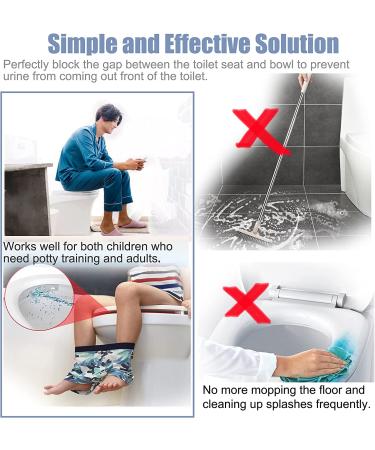 Magoog Pee Guard: Prevent Splash & Keep Toilet Clean - 2PCS for Adults, Elderly, Disabled & Potty-training - Buy Online on GoSupps.com