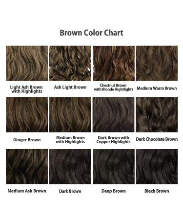 REECHO 20 Curly Wave Clips in Synthetic Hair Extensions 20 Inch - Black Brown - 1-Pack (5 Clips, 4.5 Oz - Buy Online on GoSupps.com