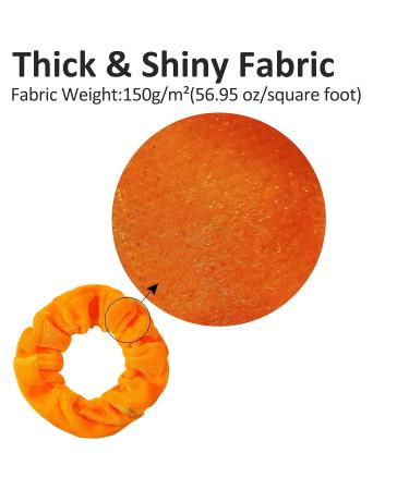 ADRIONE 60 Pack Velvet Hair Scrunchies for Women - Bulk Scrunchies for Thick Hair - Buy Online on GoSupps.com