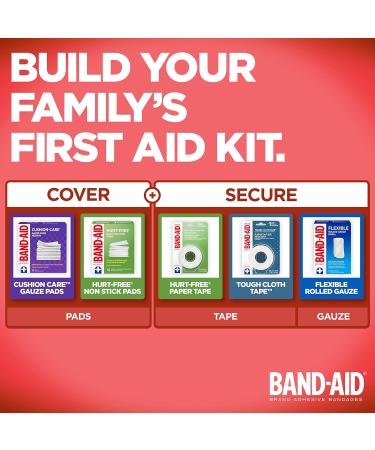 Johnson's First Aid Non Stick Easy Release Pad Small 10 Count (Pack of 1) - Buy Online on GoSupps.com