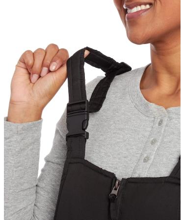Bass Creek Outfitters Women's Insulated Waterproof Snow Bib Overalls - Black, Medium (Size S-3X) - Buy Online on GoSupps.com