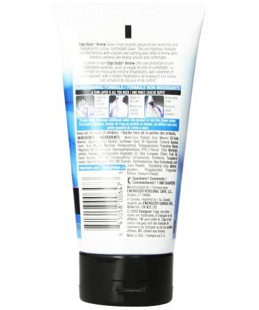 Edge Body Renew Shave Cream for Face & Body - 5.1 oz | Best International Shipping - Buy Online on GoSupps.com