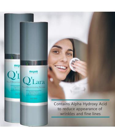 Q Lara Skin Care No.8 Rejuvenation Serum - Powerful Vitamin C Anti-Aging Formula for Youthful Skin - Fast & Gentle Morning Serum - Buy Online on GoSupps.com