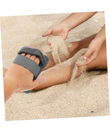 Ipetboom Moufles Anti-sable Grosse Taille Gris Outil de Retrait du Sable Doux et Confortable Accessoires de Plage pour Vacances Camping et Nettoyage Mains Surfaces Exfoliant Peau Plus Lisse - Buy Online on GoSupps.com