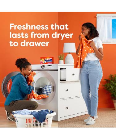 Bounce Lasting Fresh Mega Fabric Softener Dryer Sheets - 180ct Outdoor Fresh & Clean for Long Lasting Freshness - Buy Online on GoSupps.com