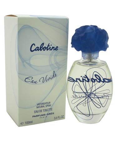 Gres Cabotine Vivide for Women Eau de Toilette Spray 3.4 Ounce Fruity 3.4 Fl Oz (Pack of 1)