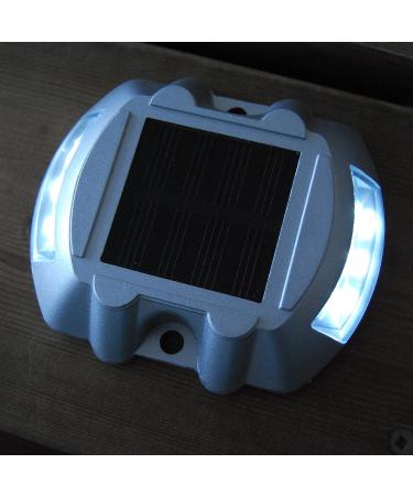 Dock Edge Lite Solar Dock/Deck Light - 1 Piece Gray | Eco-Friendly Lighting Solution - Buy Online on GoSupps.com
