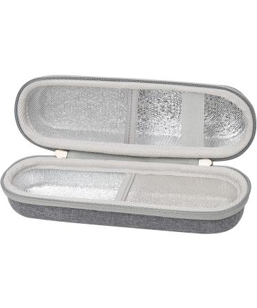 Khanka Electric Toothbrush Travel Case with 2 Pack Toothpaste Cap - Compatible with Philips and Oral-B - Black - Buy Online on GoSupps.com
