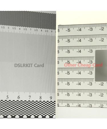 DSLRKIT Lens Focus Calibration Tool Alignment Ruler - Pack of 2 - Buy Online on GoSupps.com