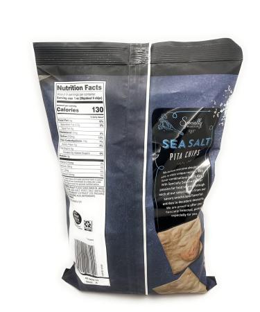 Specially Selected Sea Salt Pita Chips 9 oz - Pack of 2 | Crunchy Snack Option - Buy Online on GoSupps.com