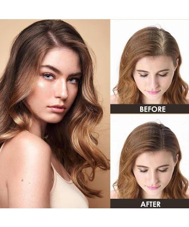 Hair Root Touch-Up Hair Concealer Hair Thickening Powder and Root Corrector for Men and Women Quick and Easy to Thicken Hair Water Resistant -4g Medium Brown - Buy Online on GoSupps.com