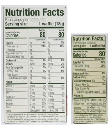 Sprout Organic Baby Food Stage 4 Toddler Snacks - Blueberry Apple and Pumpkin Butter Wafflez Variety Pack - 20 Single Serve Waffles - Buy Online on GoSupps.com