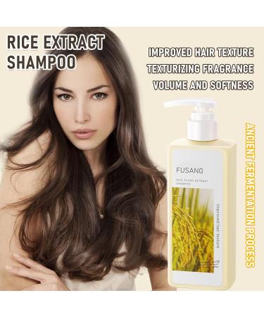 Rice Water Shampoo for Hair Growth | Volumizing All Hair Types | Nourishing Rice Shampoo for Women - Buy Online on GoSupps.com
