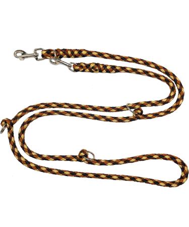 Large Dog Adjustable Exercise Line for Dogs Up to 80 kg - Durable 2.40m 2.80m 3.50m & 5m Options - Stable Double-Line Guide in Brown & Beige - Buy Online on GoSupps.com