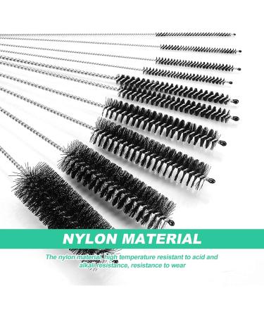 Straw Cleaner Brush Pipe Tube Cleaner Brush Set Small Bottle Cleaning Brushes for Sippy Cup Straw Teapot Nozzle 10 Pcs - Buy Online on GoSupps.com
