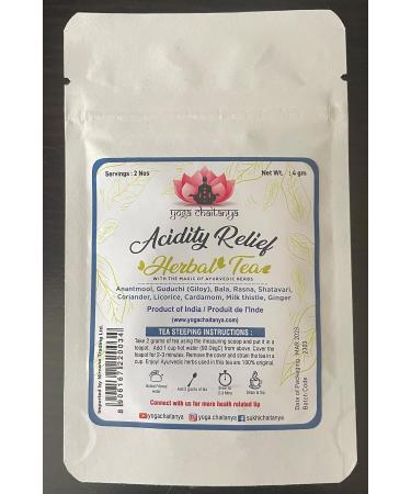 Yoga Chaitanya Acidity Relief Herbal Tea-Caffeine free-Loose Leaf (50 gm) - Buy Online on GoSupps.com