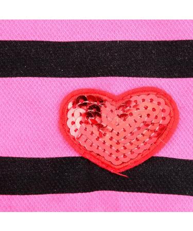Zweitea Summer Dog Shirts for Small Dogs - Striped Love Heart T-Shirt Soft Cotton Pullover for Chihuahuas & Puppies - Pink XL - Buy Online on GoSupps.com