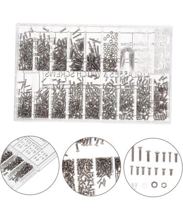 Lurrose 3 Sets Stainless Steel Screw Accessories for Glasses & Sunglasses | Professional Frameless Glasses Repair Kit - Durable & Versatile - Buy Online on GoSupps.com