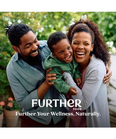 Further Food Lemon Collagen Peptides Powder - 100% Grass-Fed Hydrolyzed Type 1 & 3 20g of Collagen per Serving Supports Skin Hair Nails & Joints 10.5 Oz - Buy Online on GoSupps.com