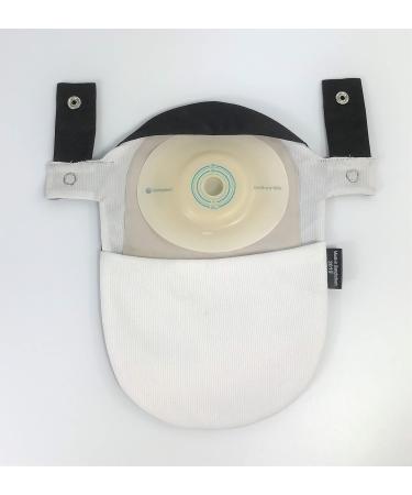 Buy Fastomy Ostomy Pouch Cover - Black | Comfortable & Discreet | International Shipping Available - Buy Online on GoSupps.com