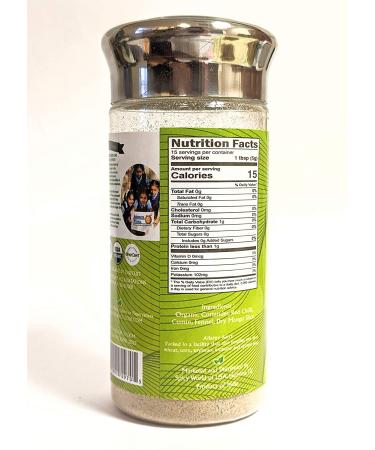 Jiva Organics Organic Chat Masala Spice Blend 2.6oz (75g) - Indian Seasoning Mix - Natural, Vegan, Non-GMO - Buy Online on GoSupps.com