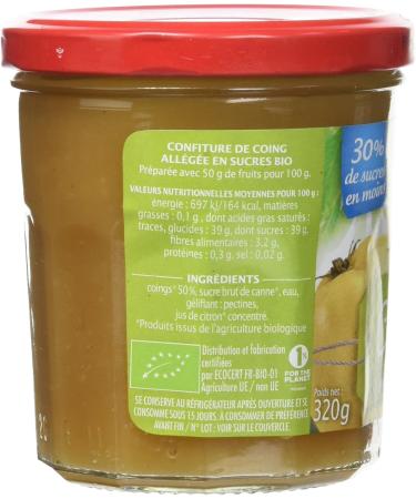 Jardin BiO tic - Quince jam - 320 g - Buy Online on GoSupps.com