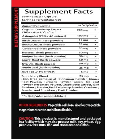 Kidney Repair & Cleanse Complex - 120 Capsules - Natural Detox Support Supplement - Buy Online on GoSupps.com