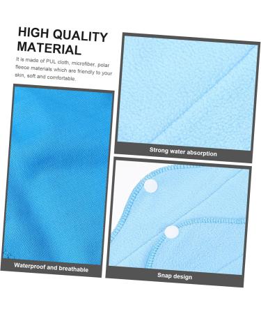CLISPEED Women's Suit Set: 6Pcs Polar Fleece Washable Sanitary Napkins & Bag - Eco-Friendly & Convenient - Buy Online on GoSupps.com