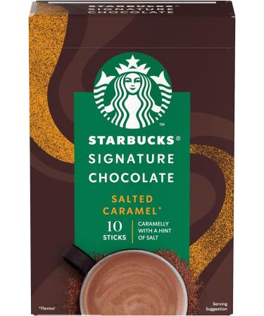 Starbucks Signature Salted Caramel Hot Chocolate Sachets 10 X 20g - Buy Online on GoSupps.com