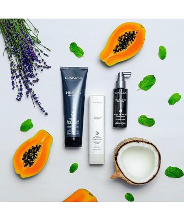 L'ANZA Healing Remedy Scalp Balancing Cleanser - Papaya Extract, Sulfate-Free, Paraben-Free, Gluten-Free (266ml) - Buy Online on GoSupps.com