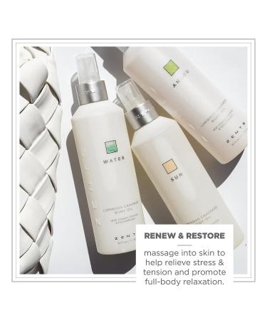 Zents Luminous Cashmere Body Oil - Soften and Moisturize Skin with Vitamin E and Organic Coconut Oil - 8 fl oz (Fresh) - Buy Online on GoSupps.com