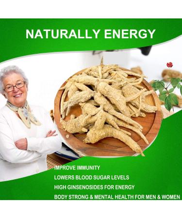 Hand-Selected American Wisconsin Farmed Ginseng Root | Cultivated Wisconsin American Ginseng (Medium 4oz/Box) American Ginseng-Box-4 Ounces-Medium - Buy Online on GoSupps.com