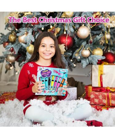Kids Nail Polish Set - Non-Toxic Nail Art Kit for Girls Aged 7-12 | Perfect Birthday Gift & Spa Makeup Manicure Toys - Buy Online on GoSupps.com