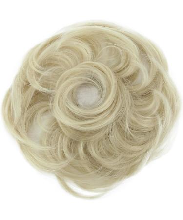 CAISHA Synthetic Fiber Hairpiece Scrunchie Updo - Light Blonde Mix #22T613 G17B - Buy Online on GoSupps.com