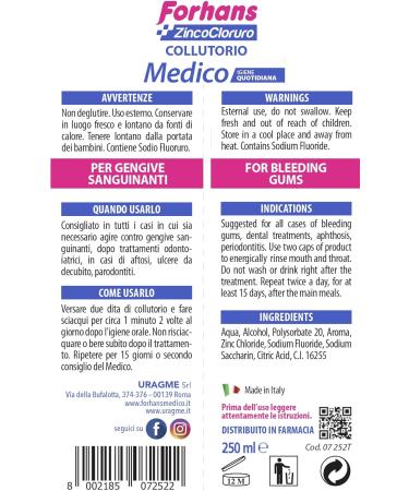 Mundwater Medico 250 ml - Premium Mouthwash for Fresh Breath | International Shipping Available - Buy Online on GoSupps.com