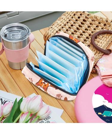 Portable Women s Binding-Storage Bags for Menstrual Cups & Pads | Multicolored Teen Tampon Pouches - Buy Online on GoSupps.com