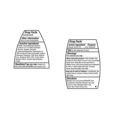 Aveeno Clear Complexion Foaming Facial Cleanser 6 fl oz - Scentless (Pack of 1) - Buy Online on GoSupps.com